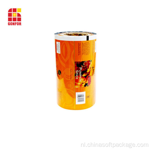 Plastic voedselverpakkingsfolie Roll Stock Film